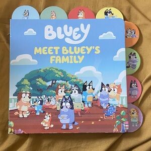 Bluey Meet Bluey's Family Book